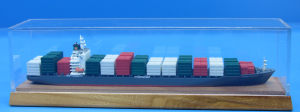 Containership "Arnold Schulte" (1 p.) GER 2002 in showcase from Conrad 10558